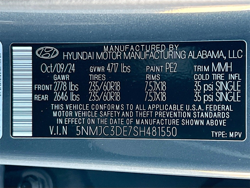 2025 Hyundai TUCSON SEL Convenience