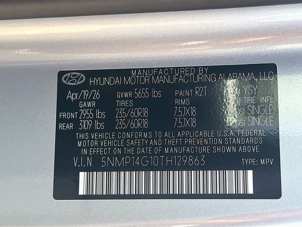 2026 Hyundai SANTA FE HYBRID SE