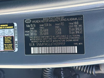 2026 Hyundai SANTA FE SE