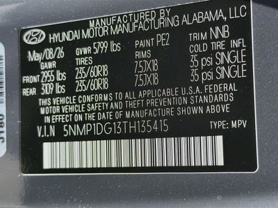 2026 Hyundai SANTA FE HYBRID SE