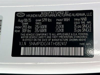 2026 Hyundai SANTA FE HYBRID SE