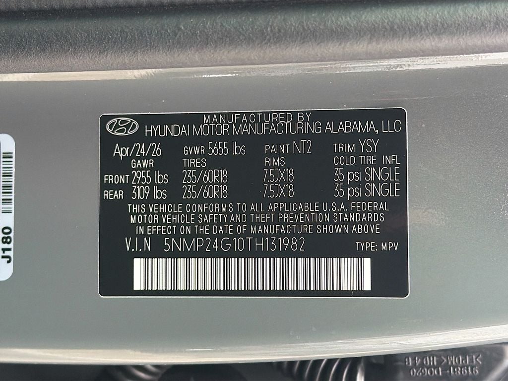 2026 Hyundai SANTA FE HYBRID SEL