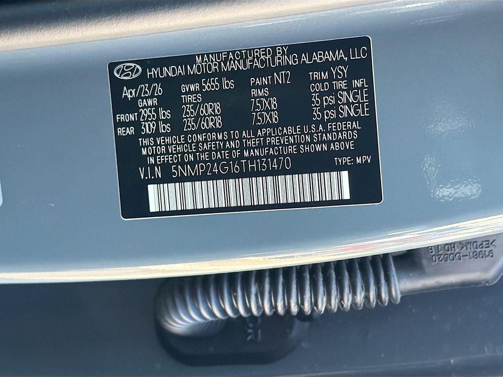 2026 Hyundai SANTA FE HYBRID SEL