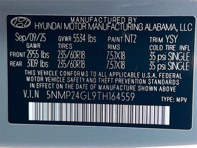 2026 Hyundai SANTA FE SEL FWD