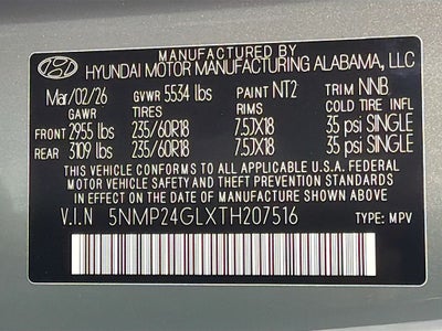 2026 Hyundai SANTA FE SEL