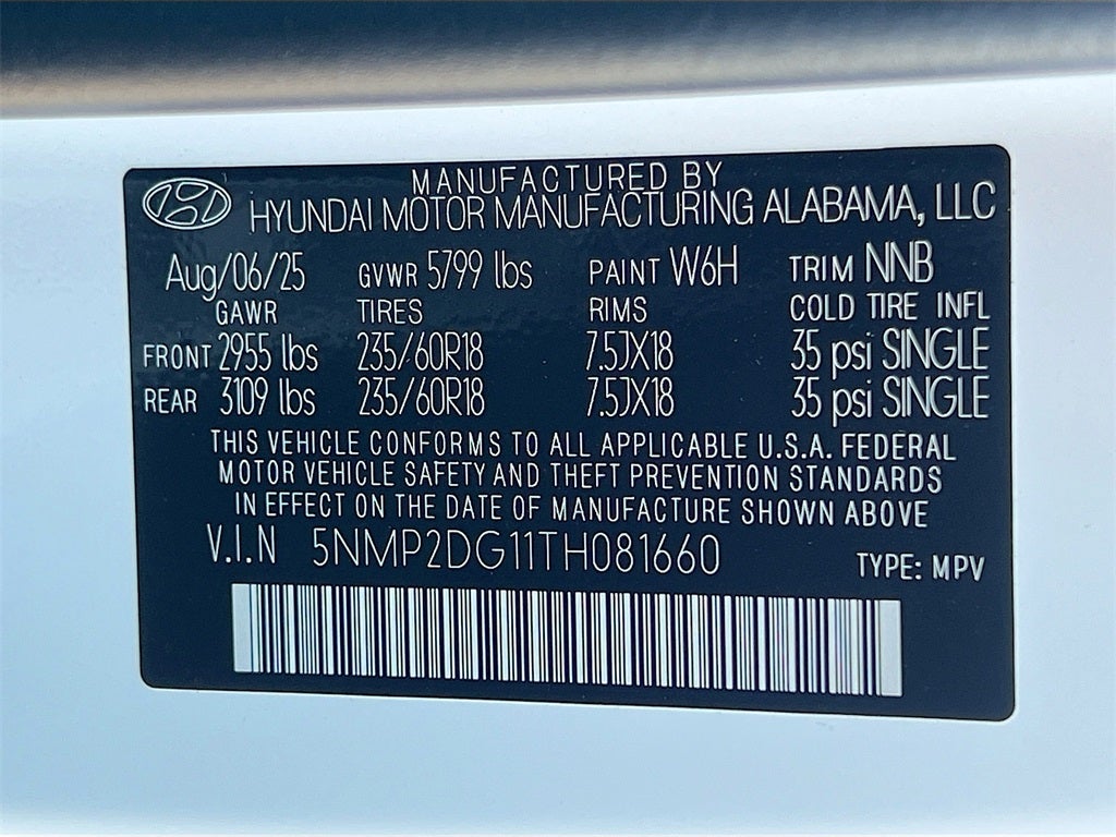 2026 Hyundai SANTA FE HYBRID SEL