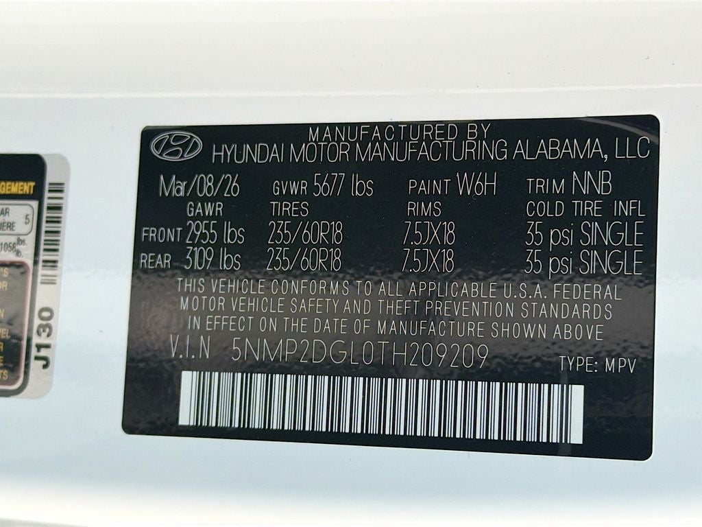 2026 Hyundai SANTA FE SEL