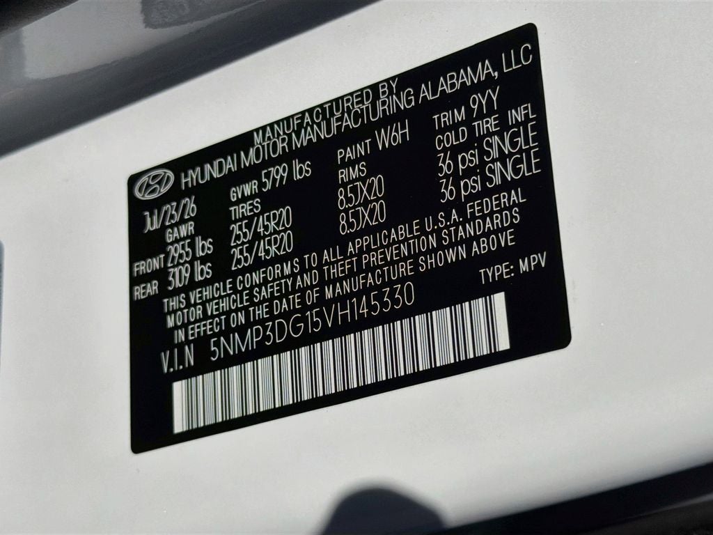 2027 Hyundai SANTA FE HYBRID Limited 6P