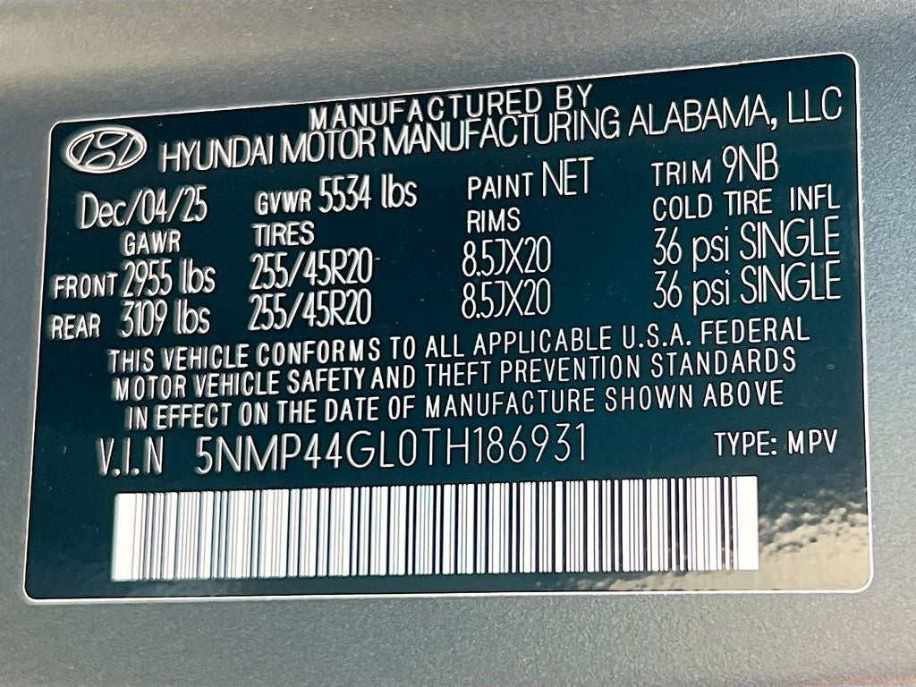 2026 Hyundai SANTA FE Limited