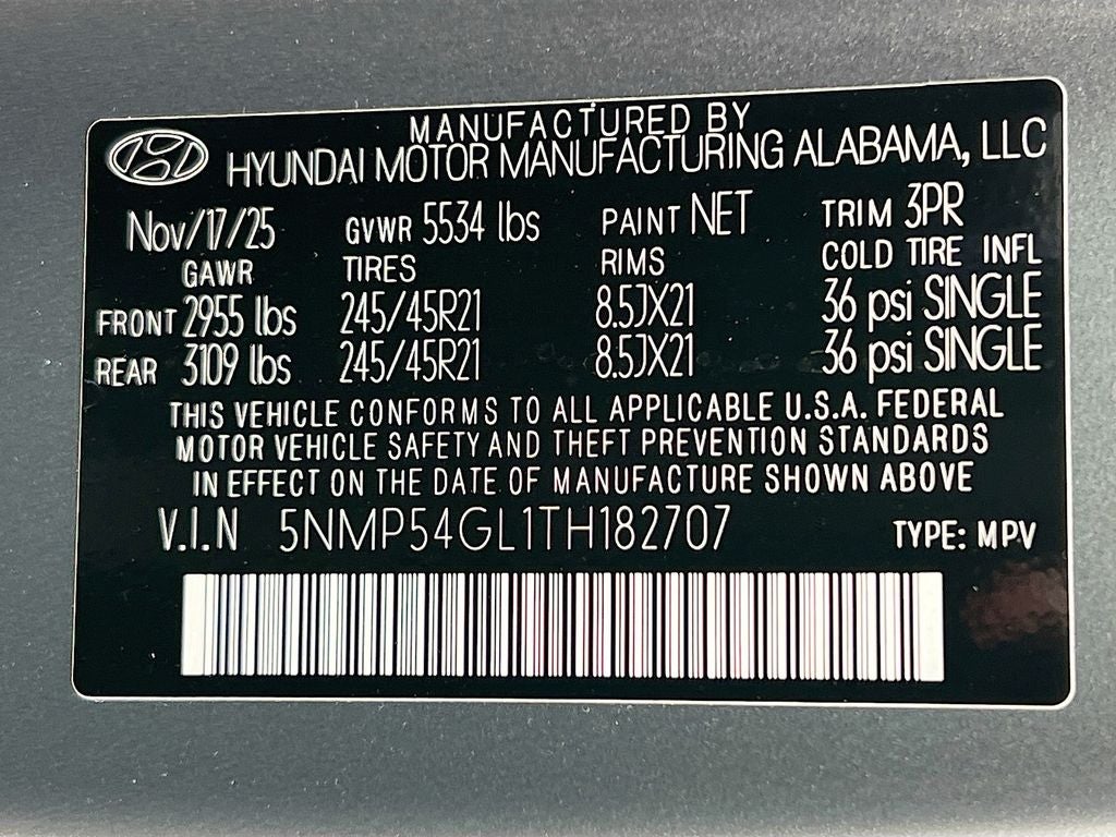 2026 Hyundai SANTA FE Calligraphy