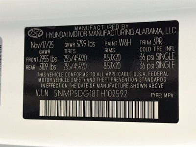 2026 Hyundai SANTA FE HYBRID Calligraphy