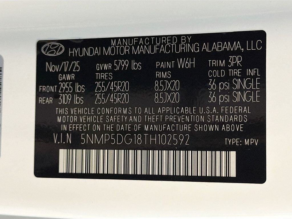 2026 Hyundai SANTA FE HYBRID Calligraphy