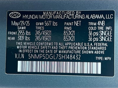 2025 Hyundai SANTA FE Calligraphy