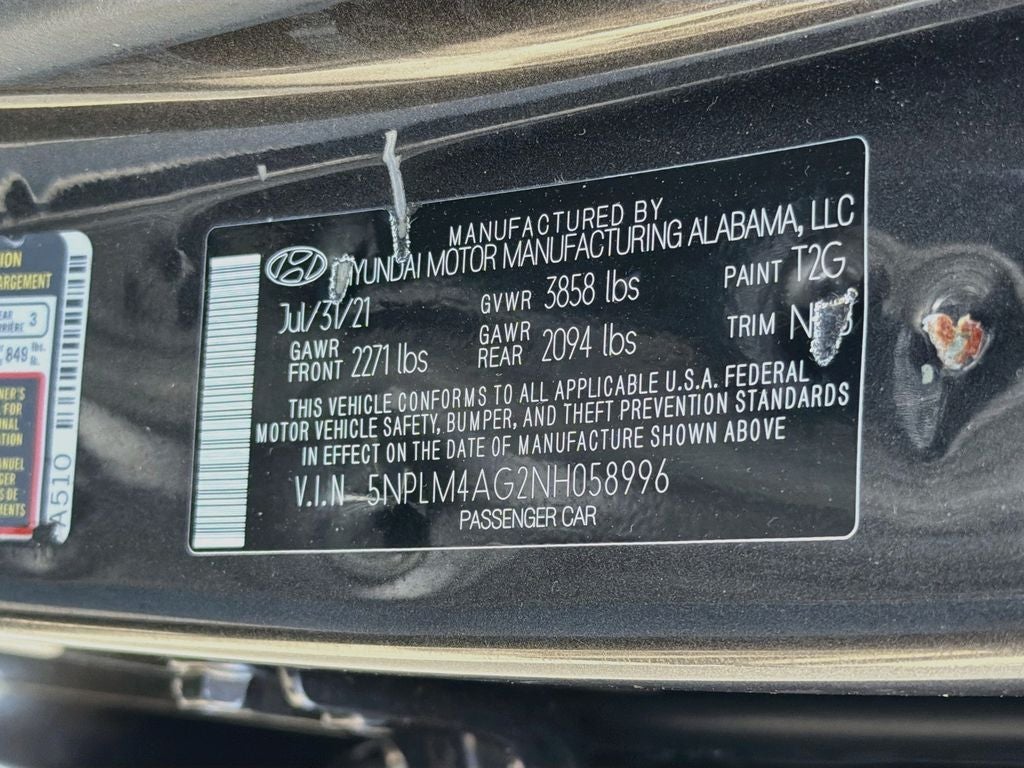 2022 Hyundai ELANTRA SEL