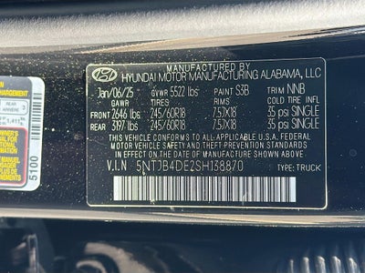 2025 Hyundai SANTA CRUZ SEL