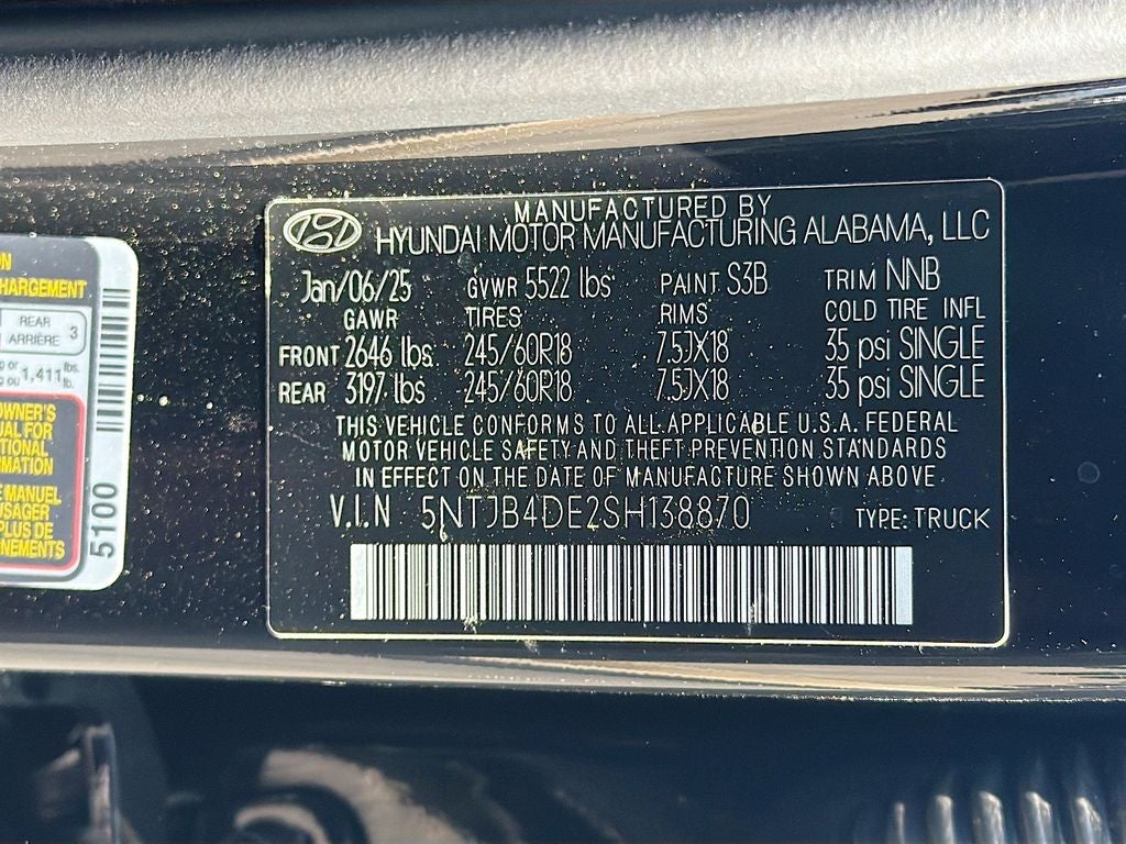 2025 Hyundai SANTA CRUZ SEL