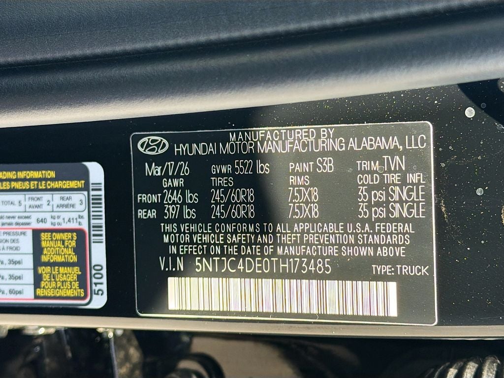 2026 Hyundai SANTA CRUZ SEL Activity