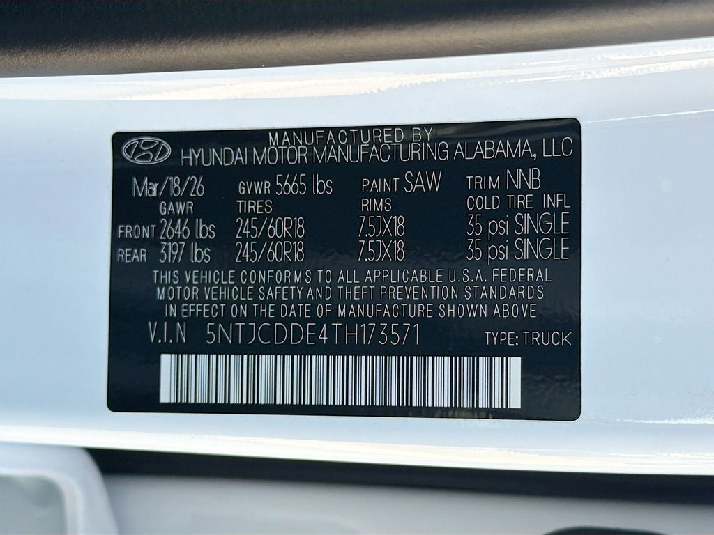 2026 Hyundai SANTA CRUZ SEL Activity