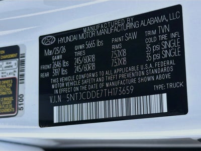 2026 Hyundai SANTA CRUZ SEL Activity