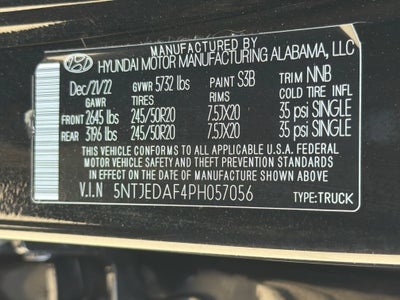 2023 Hyundai SANTA CRUZ Limited