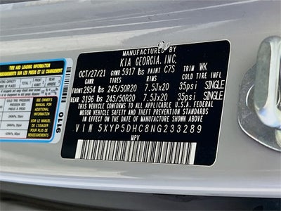 2022 Kia Telluride SX