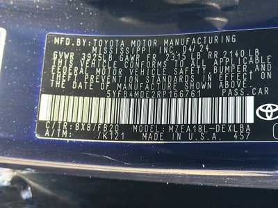 2024 Toyota Corolla LE