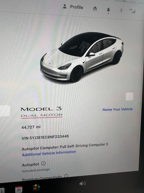 2022 Tesla Model 3 Performance