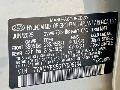 2026 Hyundai IONIQ 9 Performance Calligraphy