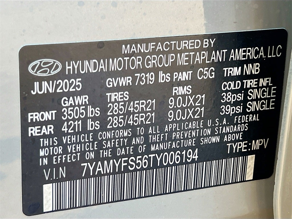 2026 Hyundai IONIQ 9 Performance Calligraphy