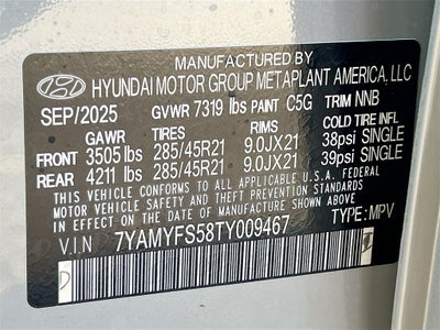 2026 Hyundai IONIQ 9 Performance Calligraphy