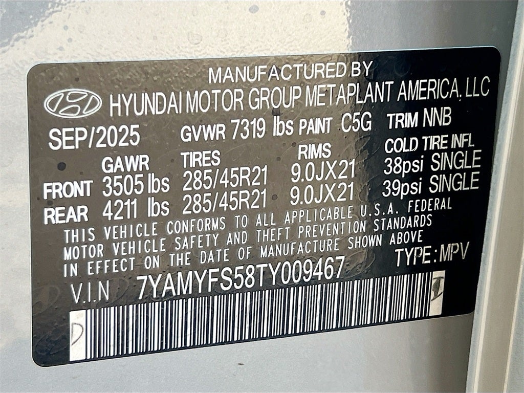 2026 Hyundai IONIQ 9 Performance Calligraphy