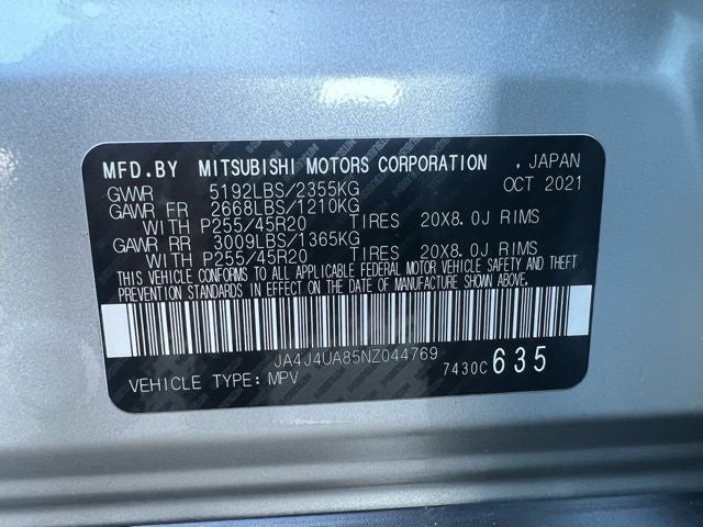 2022 Mitsubishi Outlander SE