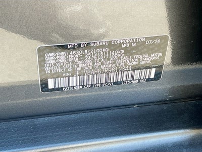 2024 Subaru WRX Premium