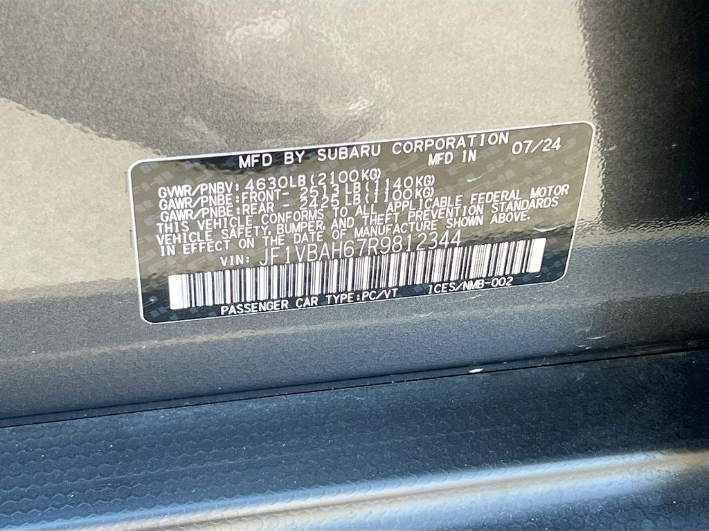 2024 Subaru WRX Premium