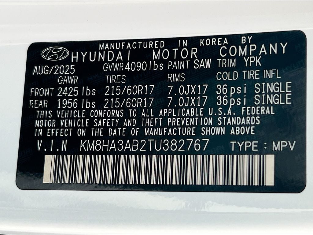 2026 Hyundai KONA SE