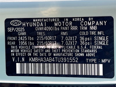 2026 Hyundai KONA SE FWD