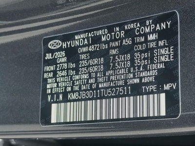 2026 Hyundai TUCSON HYBRID SEL