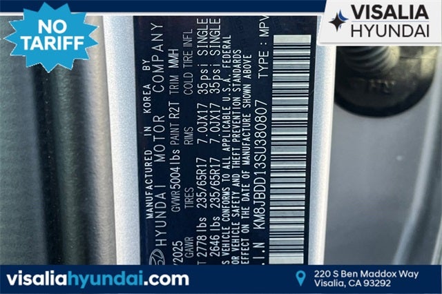 2025 Hyundai TUCSON HYBRID Blue