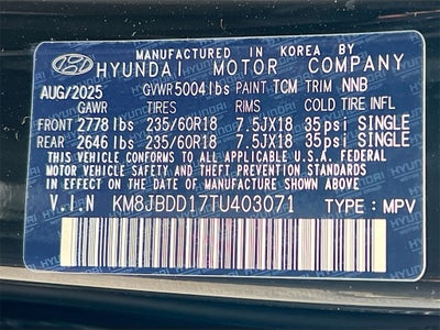 2026 Hyundai TUCSON HYBRID SEL AWD