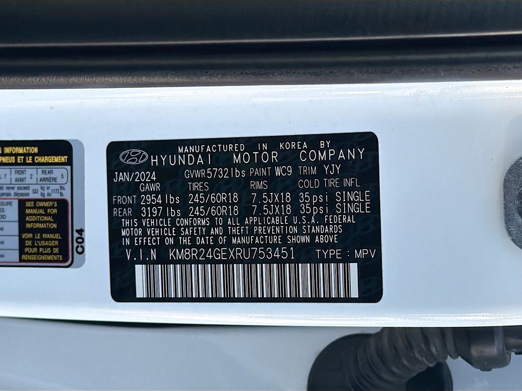 2024 Hyundai PALISADE SEL 7P