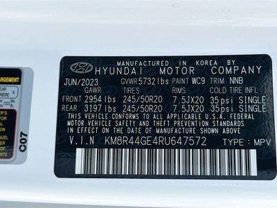2024 Hyundai PALISADE SEL 8P