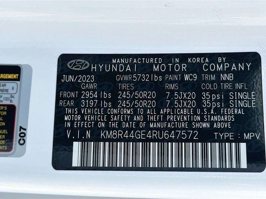 2024 Hyundai PALISADE SEL 8P