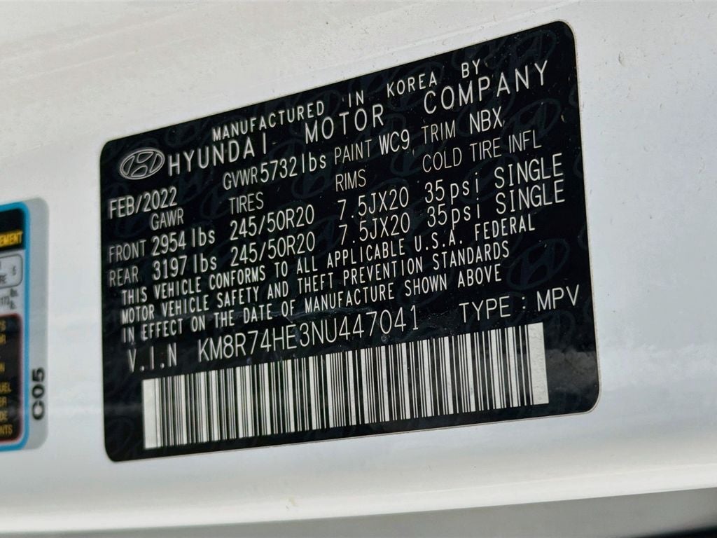 2022 Hyundai PALISADE Calligraphy