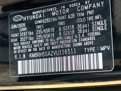 2027 Hyundai PALISADE HYBRID Blue SEL Premium 7P