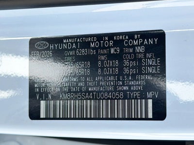 2026 Hyundai PALISADE HYBRID Blue SEL Premium 7P