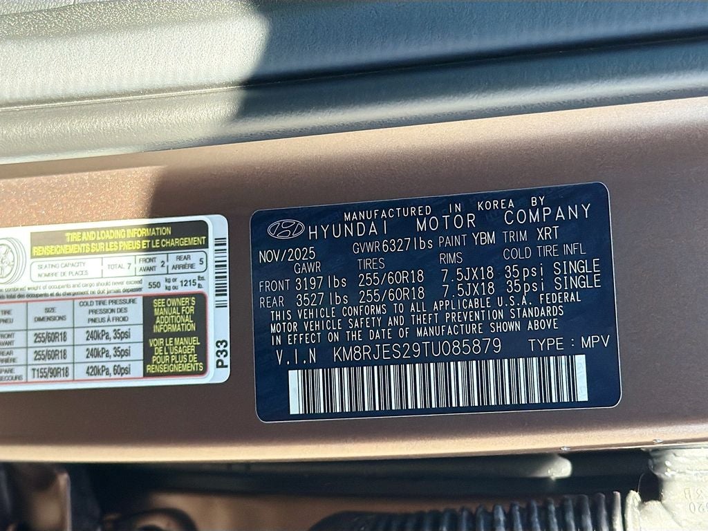 2026 Hyundai PALISADE XRT Pro