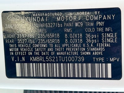 2026 Hyundai PALISADE SEL 7P