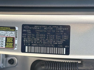 2026 Hyundai PALISADE SEL 7P