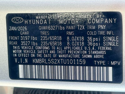 2026 Hyundai PALISADE SEL 7P