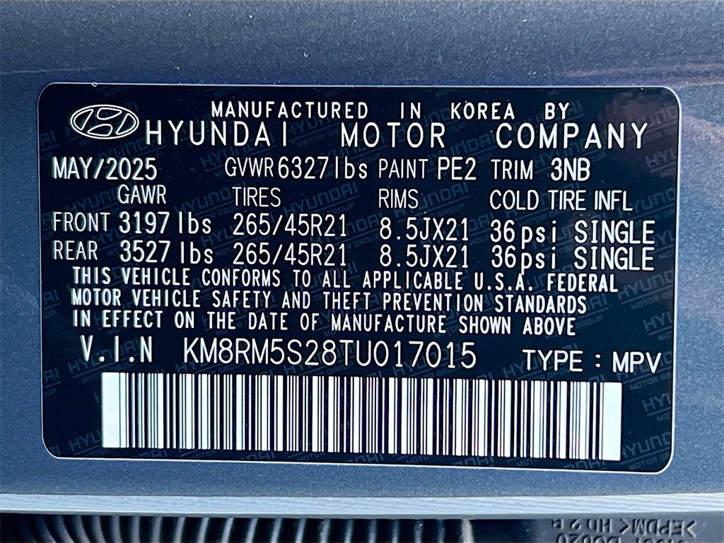 2026 Hyundai PALISADE Calligraphy FWD